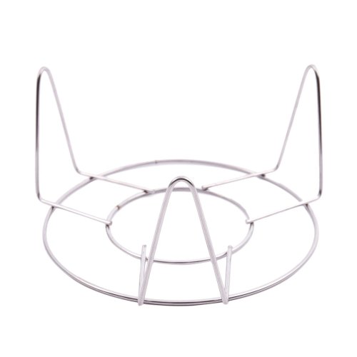Edelstahl Dämpfeinsatz/Dampfgestell, 3 Zoll (≈7,6 cm) hoch - 2er-Set