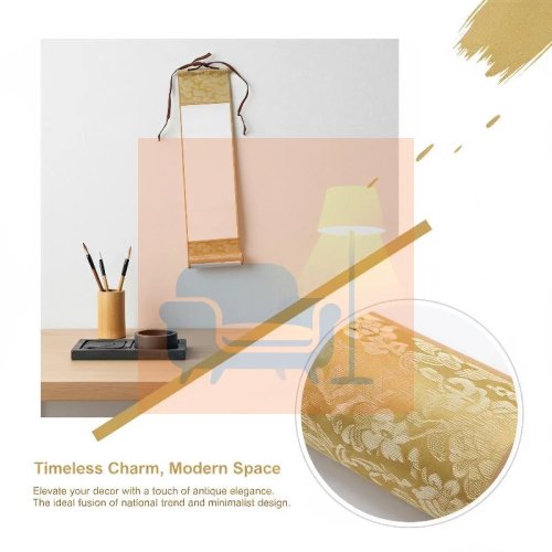 Giấy dó cuộn treo dùng luyện thư pháp Trung Quốc – có thể in, phù hợp vẽ tranh và màu nước