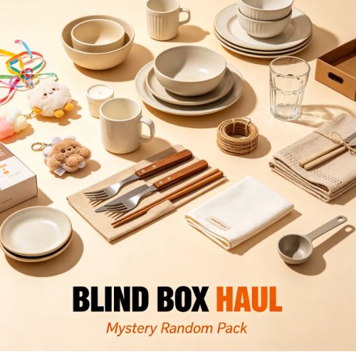 Value Pack Tableware Blind Box - Random Hidden Kitchen Surprise