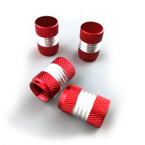 Lot de 4 capuchons de valve anti-rouille pour pneu, bouchons antipoussière pour jante