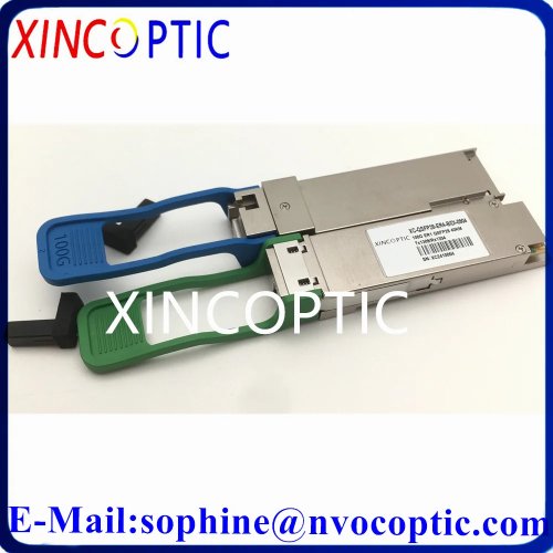 Transceiver ottico QSFP28 100G BIDI 40 km Single Lambda PAM4 DDM LC (1304/1309 nm) compatibile con Cisco, Juniper, Mellanox