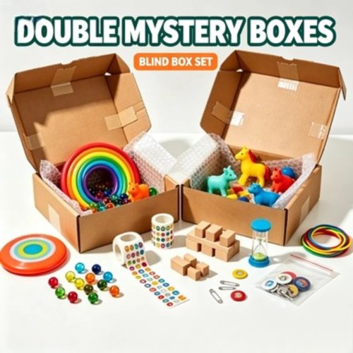 Boîte mystère (blind box) - jouet surprise aléatoire, mini collectible rare