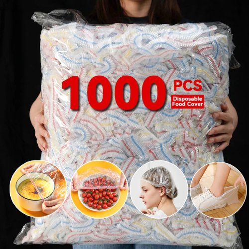 Sachets plastiques alimentaires (qualité alimentaire) 20×30 cm – film/sachet transparent pour conserver la fraîcheur, réutilisable, coloré