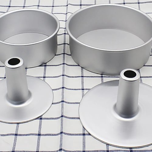 Forma redonda 15 cm (6") em alumínio com fundo amovível — antiaderente, bordo canelado, fácil de desenformar (1 unidade)