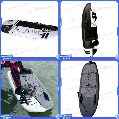 110cc 2-Takt Benzin Jet-Surfboard, Vollcarbon – motorisierte Surfboard für Freizeit auf dem See und Wellensurfen