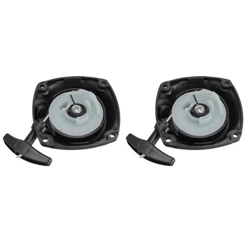 2x Arrancador de Retrocesso para Roçadora Preto Compatível com Bestgreen GO-On ALPINA BG34DB BG40DB BMD3400