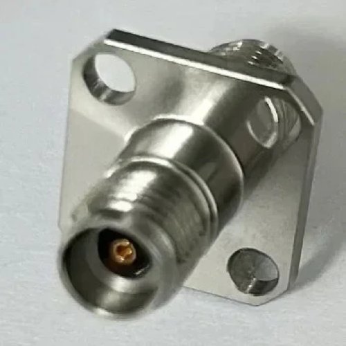 Bộ chuyển đổi sóng milimet 2.92-KFK, 40G, thép không gỉ, mặt bích bốn lỗ 2.92mm
