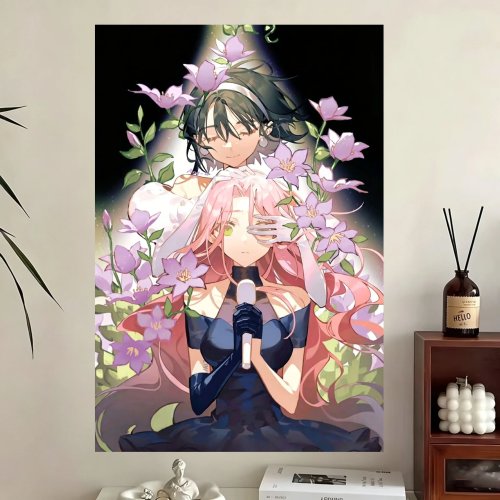 Arazzo Alien Stage Mizisua CP - Tappezzeria da Parete Mizi & Sue, Regalo Perfetto per Fan del Gioco, Decorazione per Camera da Letto
