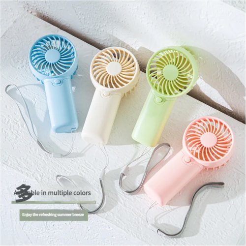 Quạt Di Động MEET SUN, Quạt Cầm Tay Bỏ Túi Nhỏ Gọn Sáng Tạo, Quạt Mini Nhẹ (Không Kèm Pin AAA)
