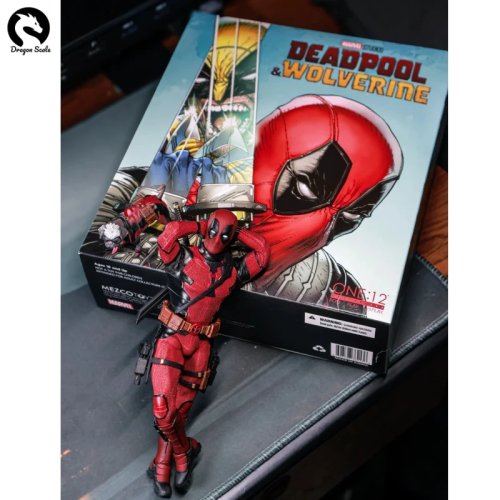 새상품 재고있음 정품 Mezco One:12 Movie Edition Deluxe Deadpool 액션피규어 컬렉션 모델 장난감