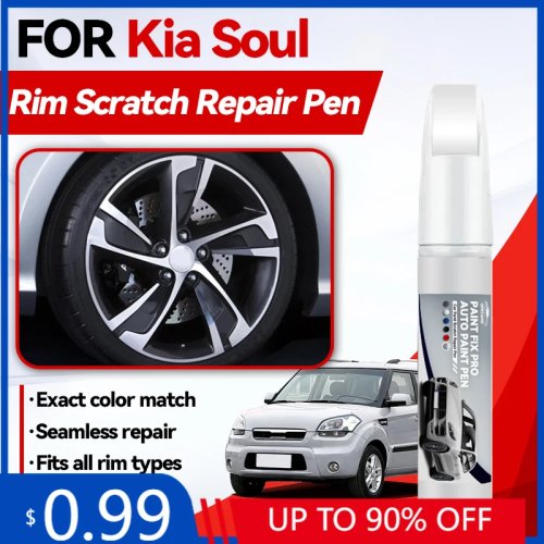 Lackstift für KIA Soul (2008–2025) – Ausbesserung Kratzer an Felge/ Nabe, Farbcode PS BHE SK3, DIY