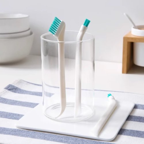 Bộ 2 Bàn Chải Làm Sạch Khe Hẹp Tay Dài - Di Động Dùng Cho Bình Sữa và Nhà Bếp