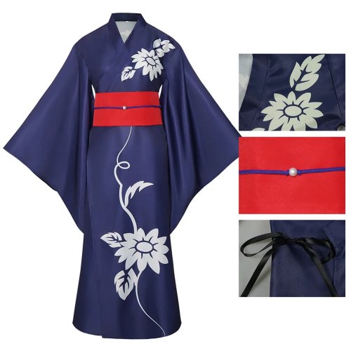 Trang phục Cosplay Công chúa Kaguya — Kimono kèm Mấn cho Nữ & Bé gái, Anime, Halloween, Tiệc