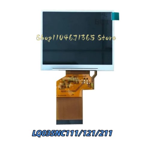 شاشة LCD 3.5 بوصة (LQ035NC111/LQ035NC121/LQ035NC211) بديل لجهاز قياس إشارة الأقمار الصناعية WS-6906