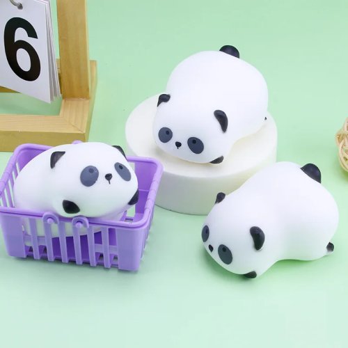 Растяжимая squishy-игрушка в виде животных – щенок и поросёнок, мягкий антистресс-мячик для сжатия, сенсорная/фиджет-игрушка для детей и взрослых, помогает при тревоге/СДВГ, сувенир