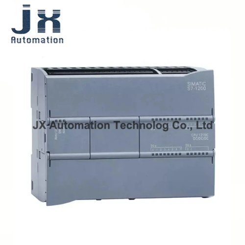 سيمنز Siemens S7-1200 CPU 1215C PLC تيار مستمر DC/DC/DC، 14 دخل رقمي / 10 خرج رقمي / 2 دخل تماثلي / 2 خرج تماثلي — 6ES7215-1AG40-0XB0