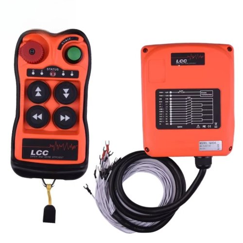 Telecomando radio industriale Q404 4 tasti IP65 230V per gru/argano — maggiore sicurezza ed efficienza in cantiere