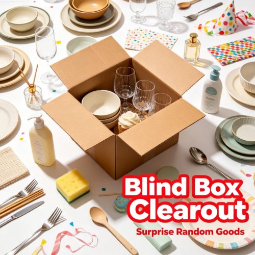 Blind Box de Vajilla Chic - Artículo Sorpresa para Uso Diario