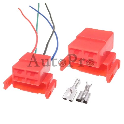 Đầu nối cảm biến oxy 4 lỗ cho ô tô, giắc cắm động cơ ô tô, vỏ nhựa, dòng điện lớn