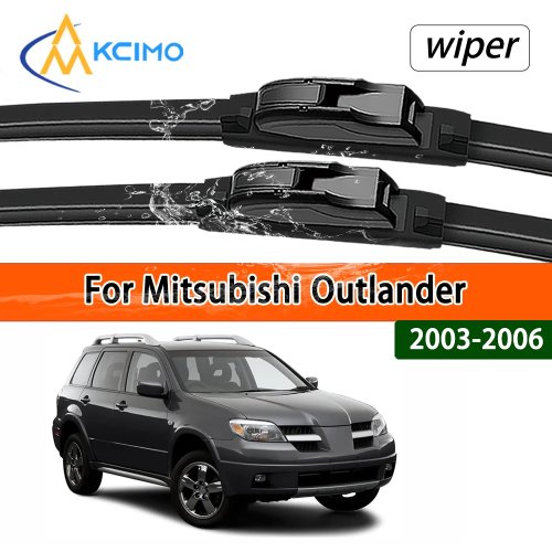 Juego de limpiaparabrisas delanteros para Mitsubishi Outlander CU/ZE/ZF 2003–2006