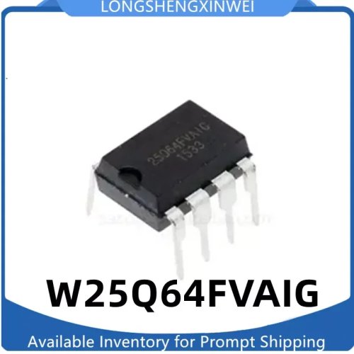 1 unidad W25Q64FVAIG Memoria SPI Flash 8 MB (64 Mbit) – Nuevo, original