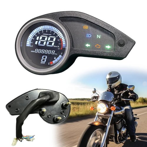 혼다 NXR150/XR150, Italika DM200/250X용 디지털 속도계 및 회전계(계기판)