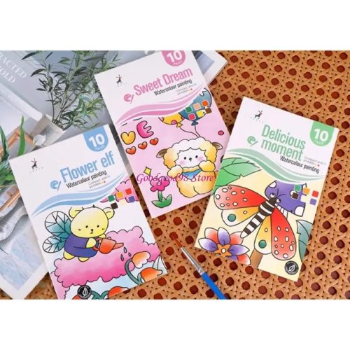 Kids' Creative Sketch Journal – Thick Art Paper Sketchbook with Preloaded Pigment Panels