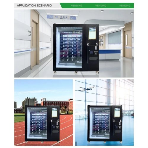 2026 Premium Automatic Vending Machine for Hot & Frozen Meals — Built‑in Microwave for Heated Lunch Boxes