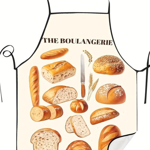 Celemek Vintage Bakery Roti dan Kue Cetak untuk Pria dan Wanita - Celemek Dapur Memasak Artistik