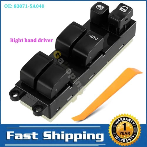 Front right power window switch for Subaru Forester/Impreza SG 2002-2008 - 83071-SA040