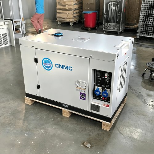 Cichy generator dieselowy CNMC 3–10 kW (3/5/6/8/10), 110/220/380 V, certyfikat CE, niski poziom hałasu, możliwość konfiguracji do domu i na kemping