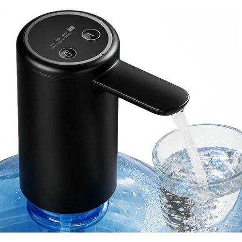 Przenośna, ładowalna pompa do baniaków 19 l (5 gal) — Elektryczny dozownik wody USB do domu, biura i na kemping