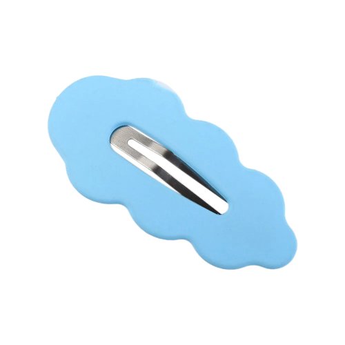 韓国風ウェーブダックビルヘアクリップ「Cloud」— レディース・ガール向けかわいいバレッタ