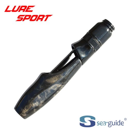 SEAGUIDE PBCSS-SL16 DS16 Carbon Fiber Reel Seat with Aluminum Cap – Fishing Rod Building & Repair Component