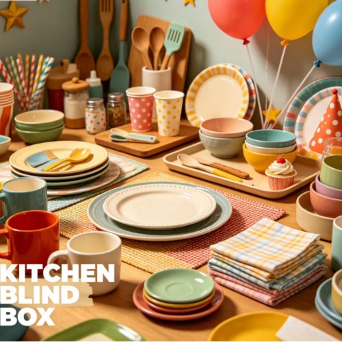 Mysterieuze Blindbox voor Tafeldecoratie - Elegante Keuken- en Eetkameraccessoires