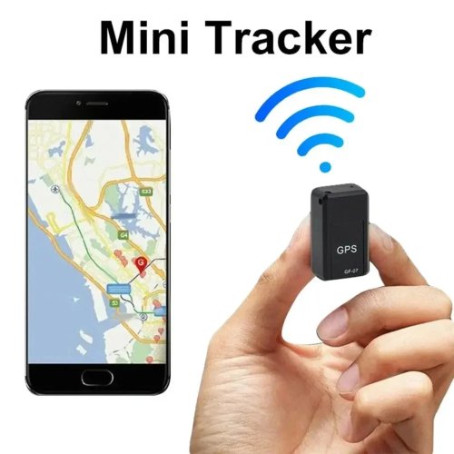 Mini rastreador GPS GF-07 - Localizador magnético en tiempo real para auto, bici, mascotas y niños, anti-pérdida