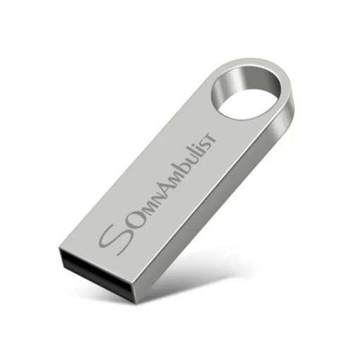 SomnAmbulist USB 2.0 플래시 드라이브 32GB 64GB 128GB 고속, PC 및 모바일용 미니 USB 드라이브