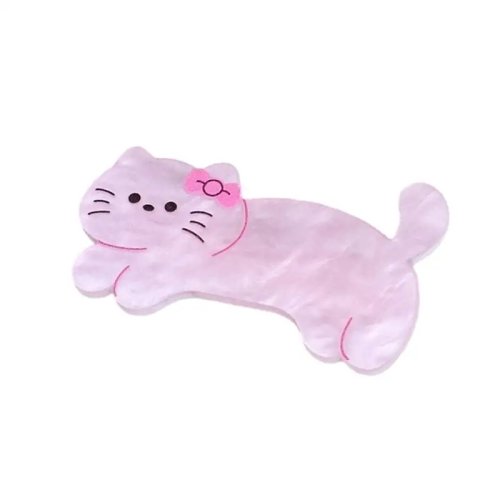 アクリル製 動物 カートゥーン ヘアクリップ かわいい デザイン 安心