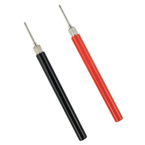 2 cái Đầu Dò Đồng Hồ Vạn Năng - Móc Kiểm Tra Cách Điện, Đầu Nối Dây, Đầu Kim 128mm