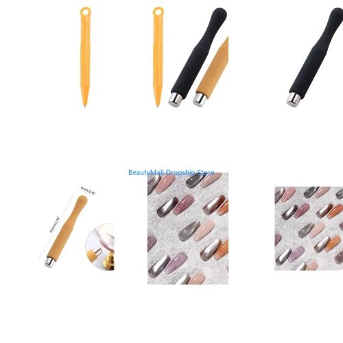 Bút Sơn Gel Mắt Mèo 3D Có Nam Châm, Dụng Cụ Làm Móng Cho Salon