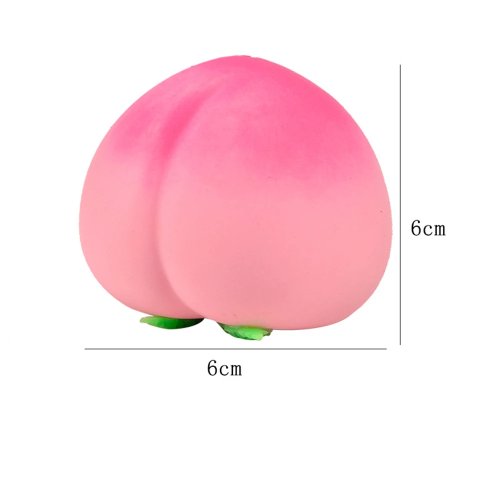 Squishy fragola morbido, slow‑rising a lenta risalita — giocattolo anti‑ansia/antistress per bambini e adulti