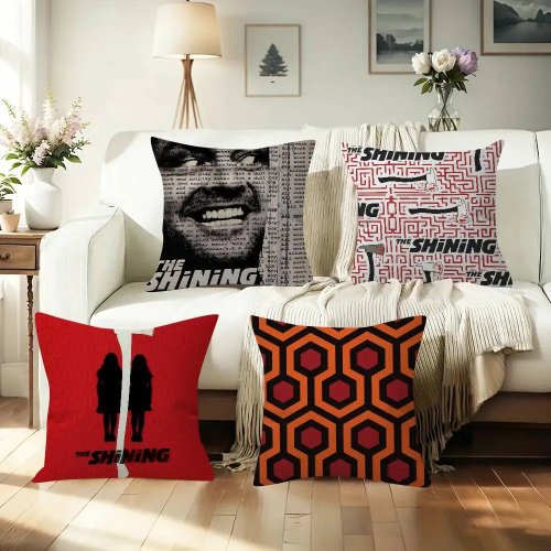 ปลอกหมอนลาย The Shining – ปลอกหมอนตกแต่งโซฟา ธีมสยองขวัญ ปรับแต่งได้