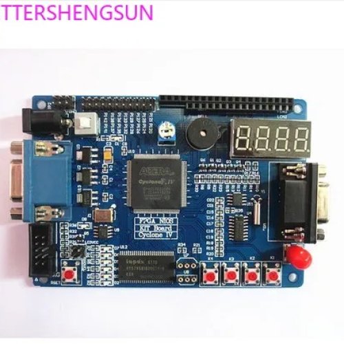 Плата разработки FPGA Cyclone IV (EP4CE6) — учебная/разработческая плата