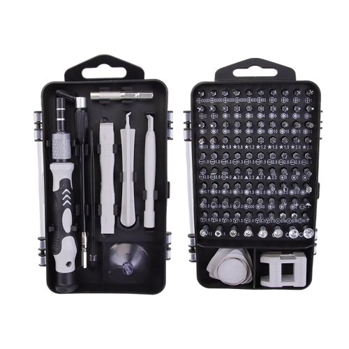 115-in-1 Präzisions-Schraubendreher-Set mit magnetischen Spitzen, ideal für Elektronik- und Laptop-Reparaturen, professioneller Nussentreiber
