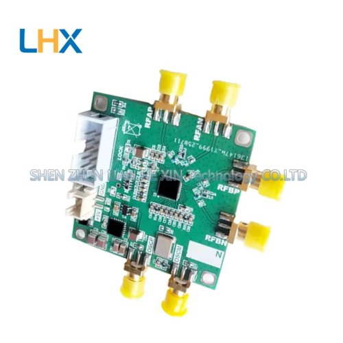 โมดูลแหล่งความถี่ LMX2595 PLL ล็อกเฟส 10MHz-19GHz แหล่งสัญญาณไมโครเวฟความถี่สูง สัญญาณดิฟเฟอเรนเชียล