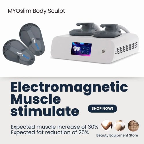 Máy Kích Thích Cơ EMS 15 Tesla 6500W Thiết Bị Tạo Hình Cơ Thể Di Động - Giảm Cân & Giảm Mỡ