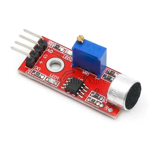 โมดูลเซนเซอร์ไมโครโฟนความไวสูงสำหรับการตรวจจับเสียงสำหรับ Arduino AVR PIC KY-037