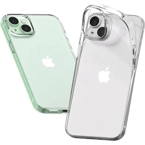 Transparente Silikonhülle für iPhone 11/12/13/14/15 (Mini/Pro/Pro Max/Plus) – ultra-dünn, weiche Rückseite