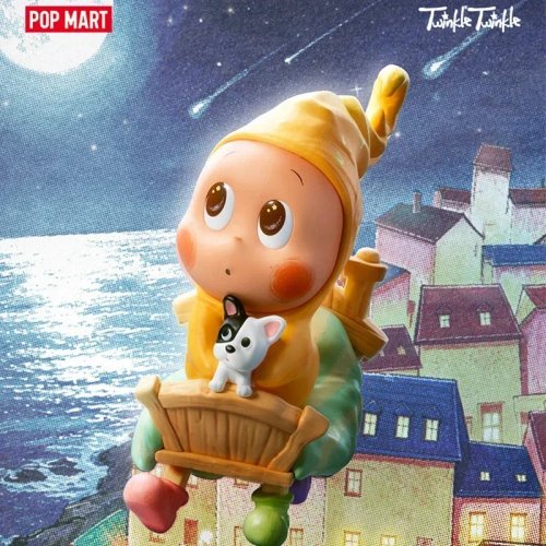 POP MART Série Twinkle Twinkle Dream Walk Blind Box, Figura de Ação Anime Kawaii, Caixa Surpresa Boneca para Meninas