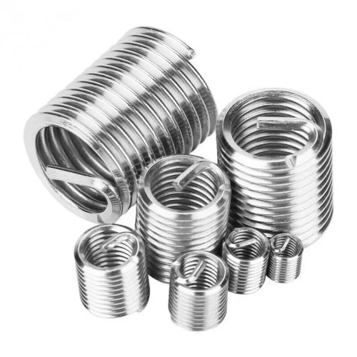 Kit Perbaiki Ulir Stainless Steel - Spiral Wire Insert M3 M4 M5 M6 M8 M10 M12 untuk Reparasi Sekrup